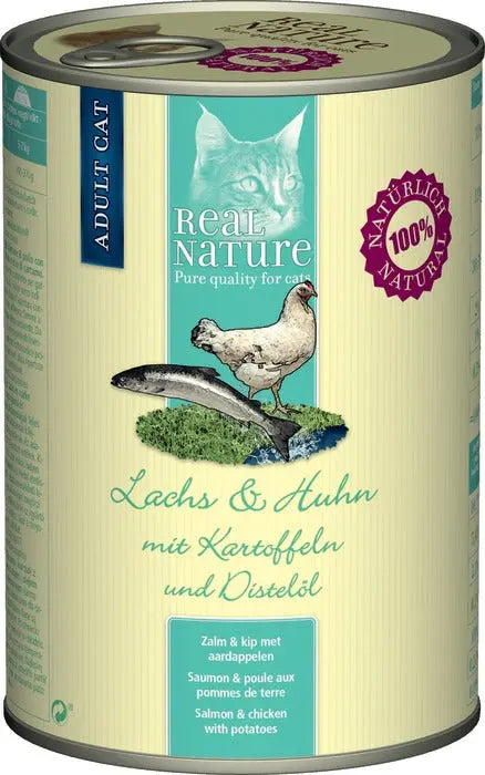 Adult, dåse laks & kylling 400 g