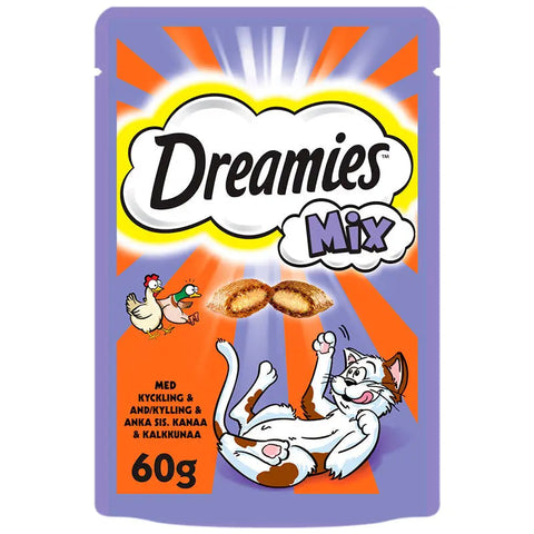 Adult Dreamies Mix kylling & and 60 g