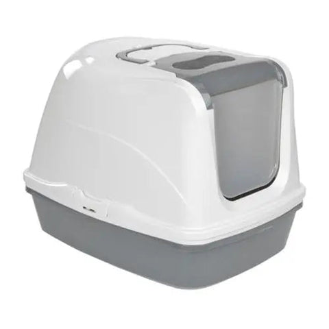 Kattetoilet Clean Cat m/si 43x57x45 cm mørkegrå