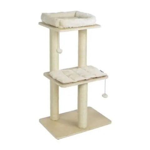 Kradsemiljø Lilly m/2platforme 60x40x105cm beige