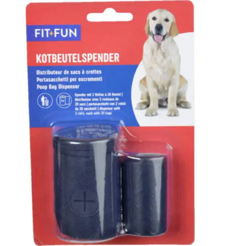 Høm høm poseholder inkl. 2 ruller á 20 stk.