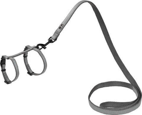 Nylonsele & line Refleks L 29-50 cm grå