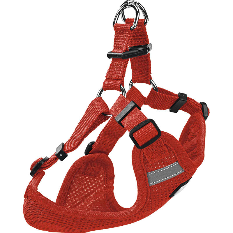 Nylonsele Mesh 54-78 cm rød