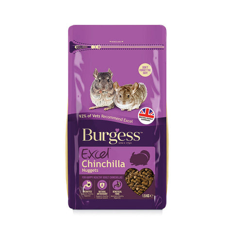 Burgess Excel Chincilla Adult 1,5 Kg