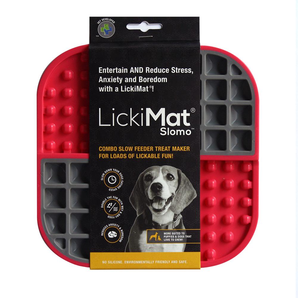LickiMat Slomo20 cm rød