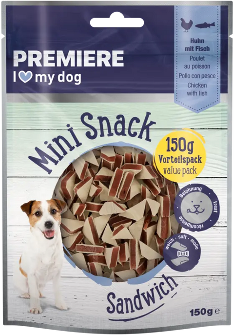 Mini Sandwich fisk 150 g