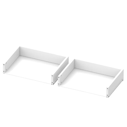 Skuffesæt ELEMENT 80 cm 2 stk/pk hvid