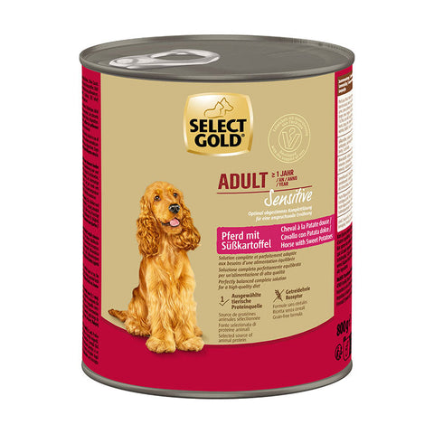 Adult Sensetivehest, sød kartofel  800g