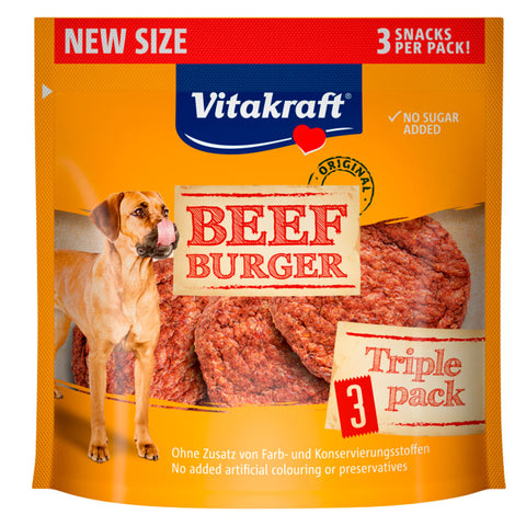 Beef-Burgerbøf 3 pak 27 g