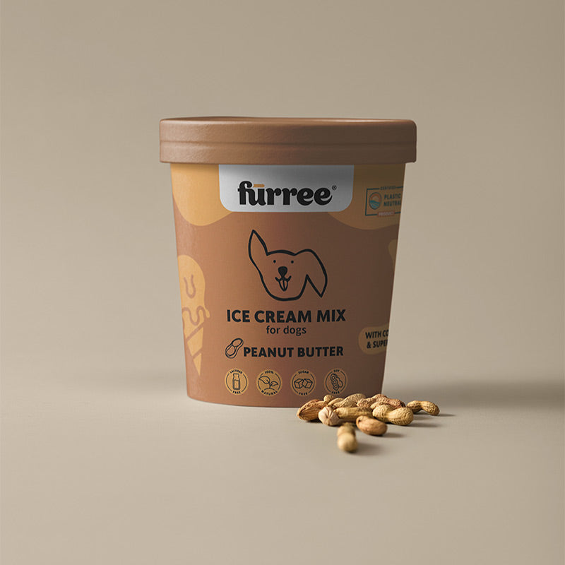 Ice Cream Mix + form 60 g mix op til 10 is, peanut butter