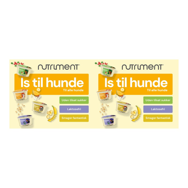 Hundeis æble, banan & hyben 90ml