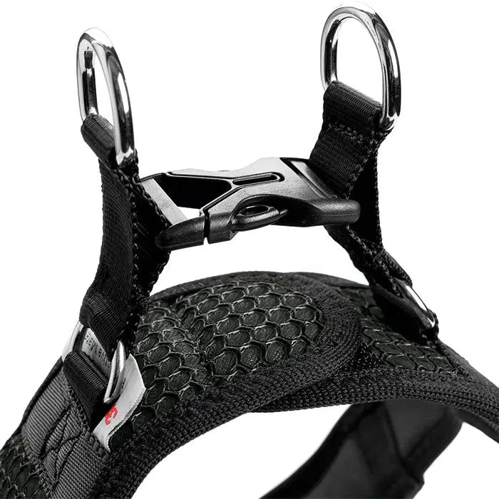 Hunter Hilo Comfort Hundesele hals 55-60cm bryst 58-65cm grå